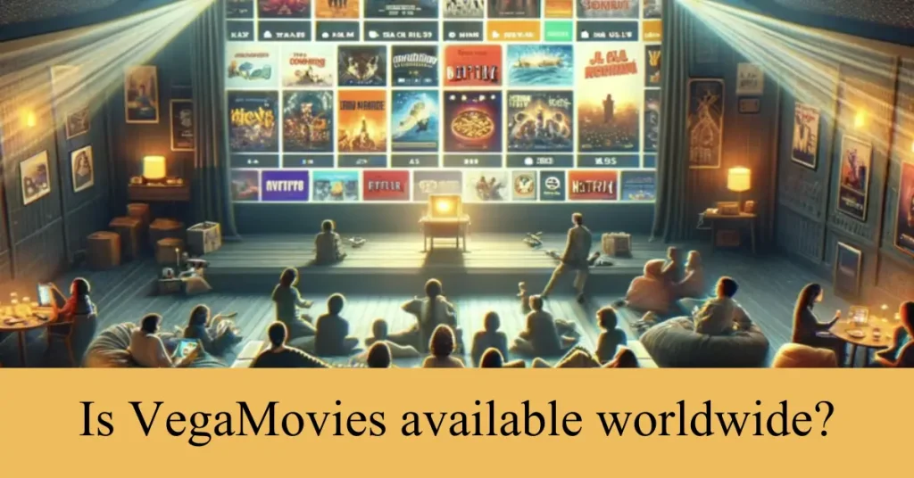 Is VegaMovies available worldwide?